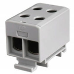 MOREK Złączka szynowa gwintowana OTL zacisk 2xAl/Cu 1,5-50mm2 szara VC05-0016/MAA2050A10